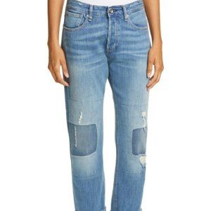 NEW Rag & Bone Rosa Distressed Boyfriend Jeans 24